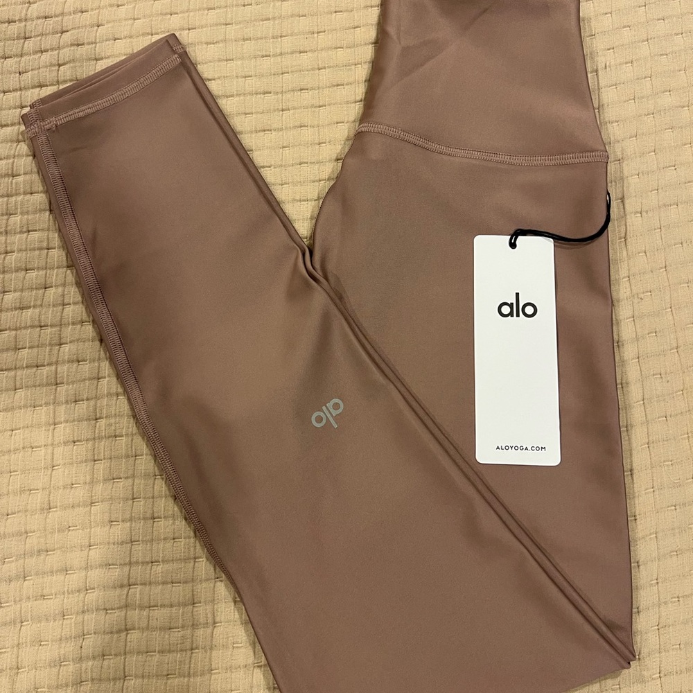 ALO Yoga Airlift 7/8 Leggings - Mushroom S